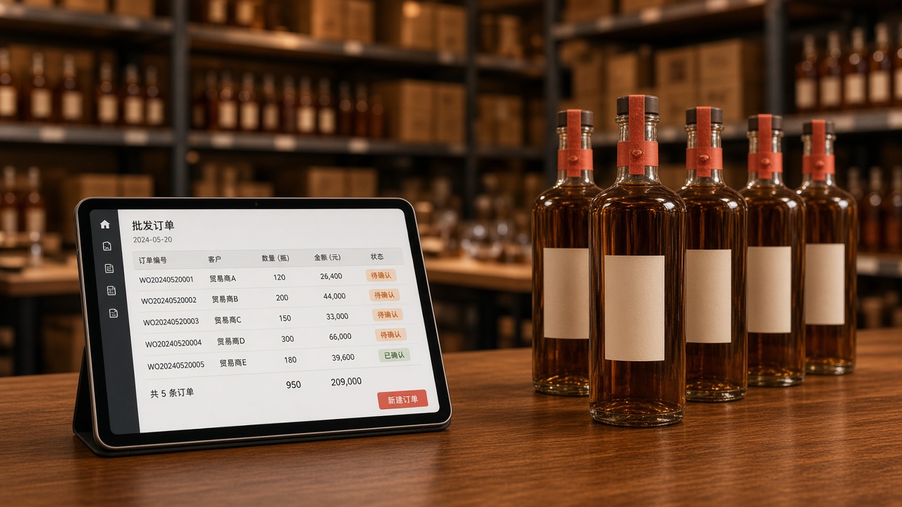 大团结酒类分销商城示意